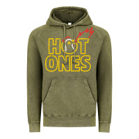 Vintage Olive hot ones Vintage Hoodie - artisFamous