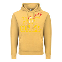 Vintage Mustard hot ones Vintage Hoodie - artisFamous