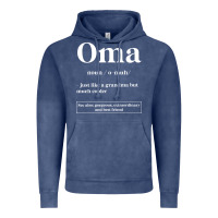 Vintage Denim Oma Definition - Mother's Day Gift Vintage Hoodie - artisFamous