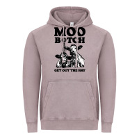 Vintage Zinc Moo bitch get out the hay Vintage Hoodie - artisFamous