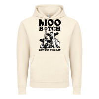 Vintage Artic Moo bitch get out the hay Vintage Hoodie - artisFamous