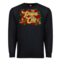 Black Papa cito Premium Sweatshirt - RanaPortraitStore