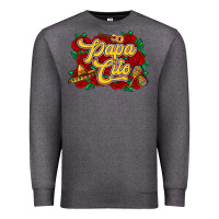 Charcoal Heather Papa cito Premium Sweatshirt - RanaPortraitStore