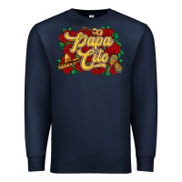 Navy Papa cito Premium Sweatshirt - RanaPortraitStore