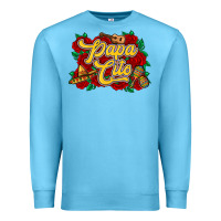 Ocean Blue Papa cito Premium Sweatshirt - RanaPortraitStore