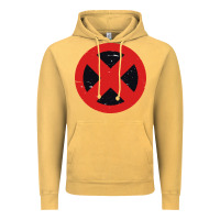 Vintage Mustard xmen symbol Vintage Hoodie - artisFamous