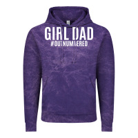 Cloud Purple Girl Dad Vintage Hoodie - artisFamous