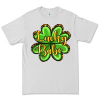 Dove Grey St. Patrick's Lucky babe Premium Tee - OliviaCreatesArt
