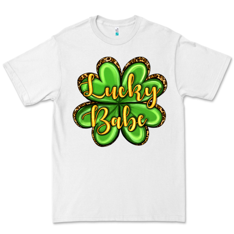 St. Patrick's Lucky Babe Premium Tee by OliviaCreatesArt | Teevron