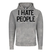 Cloud Rock i hate people Vintage Hoodie - artisFamous