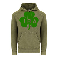 Vintage Olive ira irish lucky shamrock st patrick's day Vintage Hoodie - artisFamous