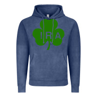 Vintage Denim ira irish lucky shamrock st patrick's day Vintage Hoodie - artisFamous