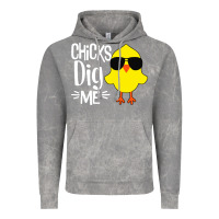 Cloud Rock kids chick dig me Vintage Hoodie - artisFamous