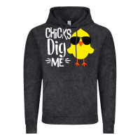 Vintage Black kids chick dig me Vintage Hoodie - artisFamous