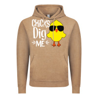 Vintage Coffee kids chick dig me Vintage Hoodie - artisFamous