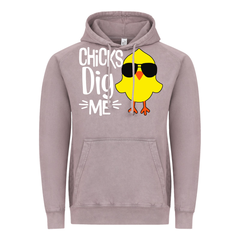 Kids Chick Dig Me Vintage Hoodie by artisFamous | Teevron