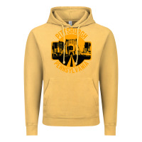 Vintage Mustard pittsburgh pennsylvania Vintage Hoodie - artisFamous