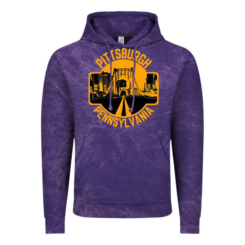 Pittsburgh Pennsylvania Vintage Hoodie by artisFamous | Teevron