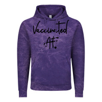 Cloud Purple pro vaccination Vintage Hoodie - artisFamous