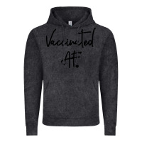 Vintage Black pro vaccination Vintage Hoodie - artisFamous