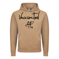 Vintage Coffee pro vaccination Vintage Hoodie - artisFamous