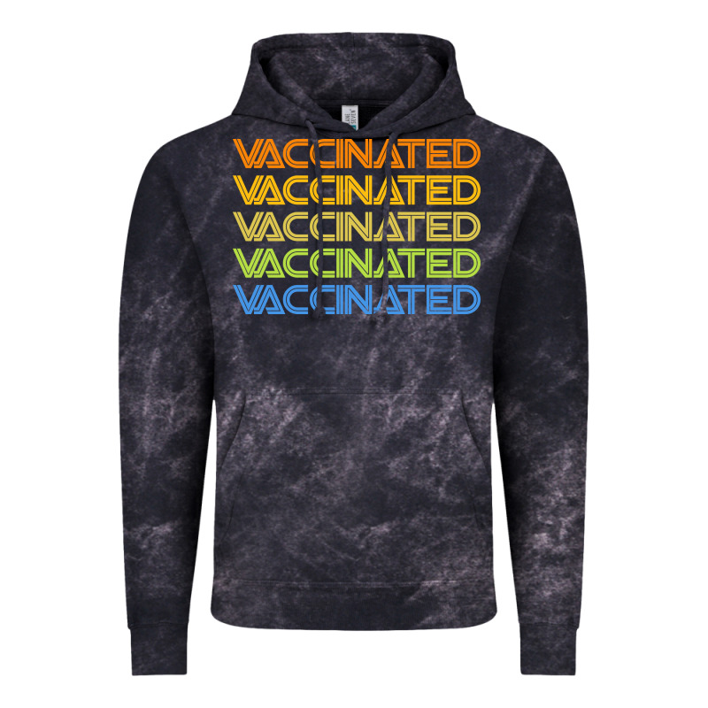 Vaccinated Retro Vintage Hoodie by artisFamous | Teevron