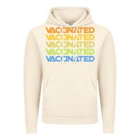 Vintage Artic vaccinated retro Vintage Hoodie - artisFamous