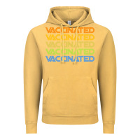 Vintage Mustard vaccinated retro Vintage Hoodie - artisFamous