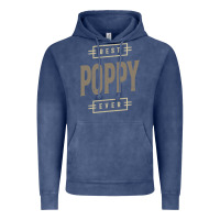 Vintage Denim Mens Best Poppy Ever | Poppy Gift Vintage Hoodie - artisFamous