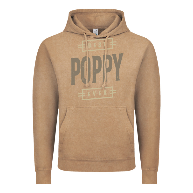 Mens Best Poppy Ever | Poppy Gift Vintage Hoodie by artisFamous | Teevron