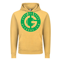 Vintage Mustard Greensleeves Records Vintage Hoodie - artisFamous