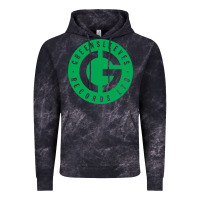 Cloud Black Greensleeves Records Vintage Hoodie - artisFamous