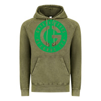 Vintage Olive Greensleeves Records Vintage Hoodie - artisFamous