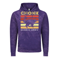 Cloud Purple chonk cat funny cat meme cat dad cat mom Vintage Hoodie - artisFamous