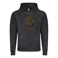 Vintage Black future veterinarian Vintage Hoodie - artisFamous