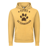 Vintage Mustard future veterinarian Vintage Hoodie - artisFamous