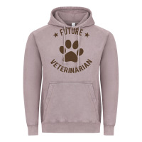 Vintage Zinc future veterinarian Vintage Hoodie - artisFamous