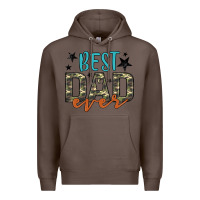 Coffee best dad ever Premium Hoodie - Artiststas