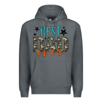 Rock best dad ever Premium Hoodie - Artiststas