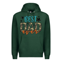 Sports Green best dad ever Premium Hoodie - Artiststas