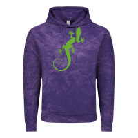 Cloud Purple gecko reptile Vintage Hoodie - artisFamous