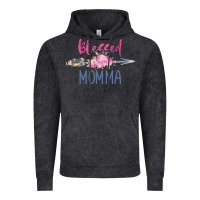 Vintage Black blessed momma Vintage Hoodie - artisFamous