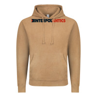Interpol Antics Crop Top Vintage Hoodie | Teevron