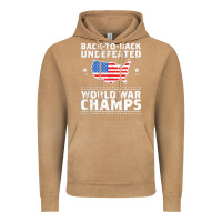 Vintage Camel back to back undefeated world war champs Vintage Hoodie - artisFamous