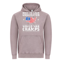 Vintage Zinc back to back undefeated world war champs Vintage Hoodie - artisFamous