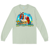 Matcha Love Came Down Long Sleeve Tee - CowhideDigitalArt