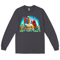 Smoke Love Came Down Long Sleeve Tee - CowhideDigitalArt
