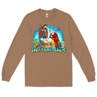 Toasted Coconut Love Came Down Long Sleeve Tee - CowhideDigitalArt
