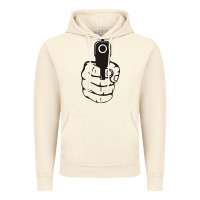 Vintage Artic hands up pistol Vintage Hoodie - artisFamous