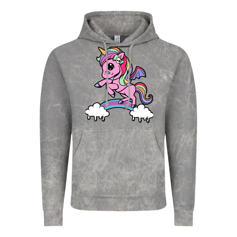 Cute Unicorn Vintage Hoodie by artisFamous | Teevron